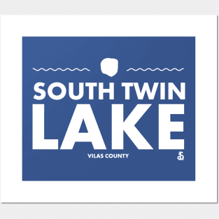 Vilas County, Wisconsin - Twin Lakes (South) Posters and Art